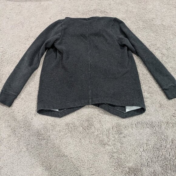 Zella Girl's Wrap Jacket lined Open Front Sweater Size 10/12 L - Picture 8 of 9